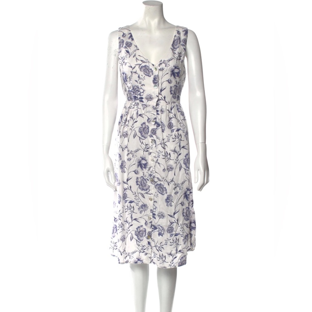 NWT Cynthia Rowley Linen Button Down Dress